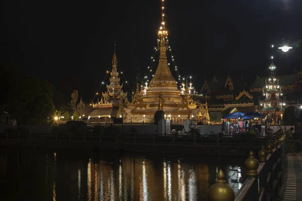 Templo Pai Abril 2019 Tailandia Provincia Del Norte — Foto de Stock