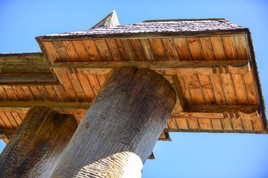 Synevyr Gölü, Ukrayna. Transkarpat bölgesi. Mayıs 2017