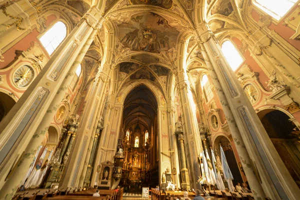 Jurijkatedralen Lviv Ukraina August 2016 – stockfoto