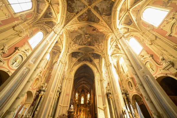 Catedral Católica Yuri Lviv Ucrânia Agosto 2016 — Fotografia de Stock