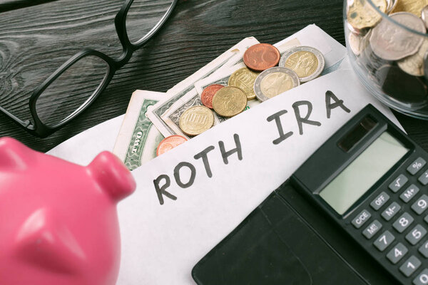 Pension concept.Retirement plans.