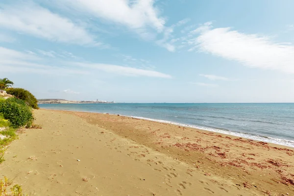 Ayrıntı görünümü güneşli kum plaj