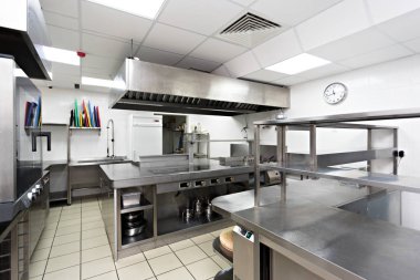 Restoran modern metal mutfak ekipmanları
