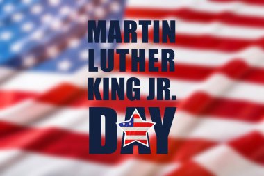 Mutlu Martin Luther King günü tebrik kartı