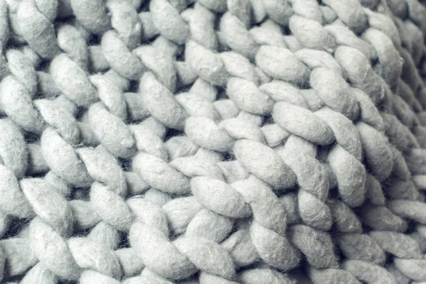 Gri dev ekose örgü, yakın çekim