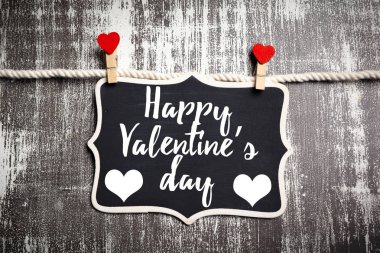 Sevgililer günü tebrik kartı yazı ile