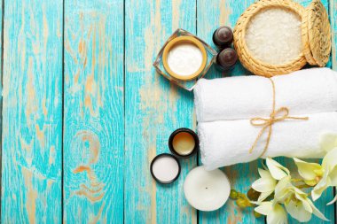 Spa arka plan boş boşluk ile