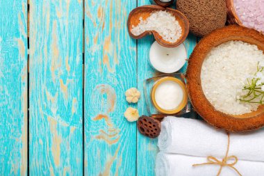 Spa arka plan boş boşluk ile