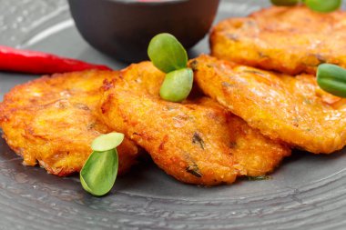 Sebze krep yakın çekim 