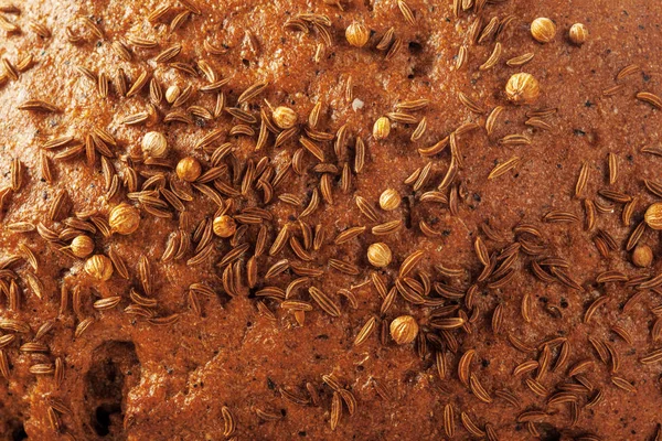 Versgebakken Brood Houten Tafel — Stockfoto