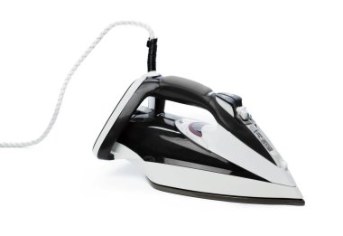 Beyaz bir arka plan üzerinde izole demir