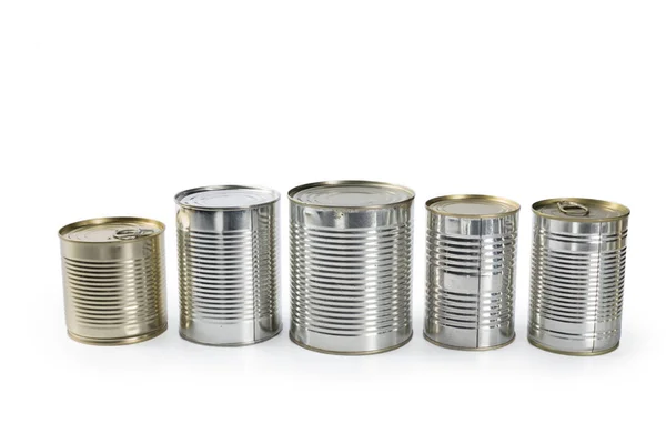Close View Aluminum Cans Recycling Concept Royalty Free Stock Photos