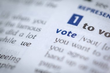 Arka plan üzerinde kelimenin sözlük tanımı