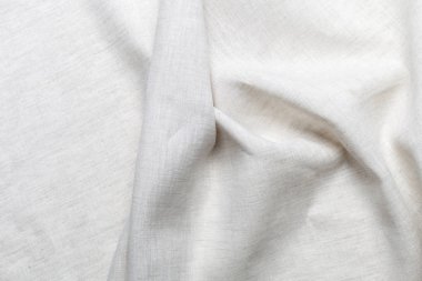 arka plan olarak dokulu beyaz keten tuval