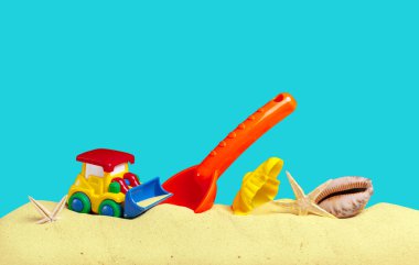 plastik çocuk oyuncakları kum plaj