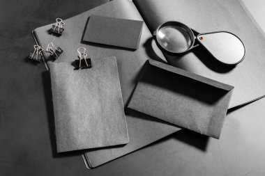 Boş ileti örneği küme. Kurumsal kimlik şablonu