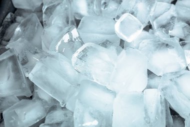 Buz küpleri arka plan görünümünü kapat