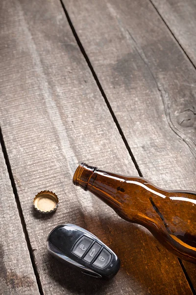 Beber Cerveja Conceito Close Tiro — Fotografia de Stock