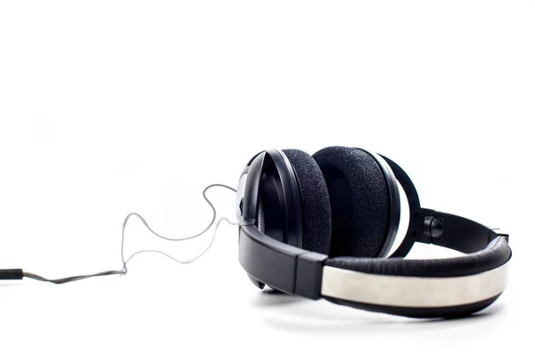 Modern Headphones Isolated White Background — Stock Photo, Image