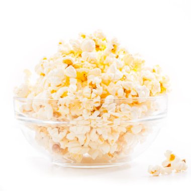 Bir kase patlamış mısır.