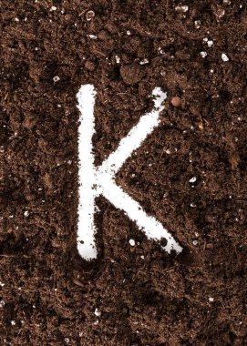 On-zemin kahve yazılı alfabesi