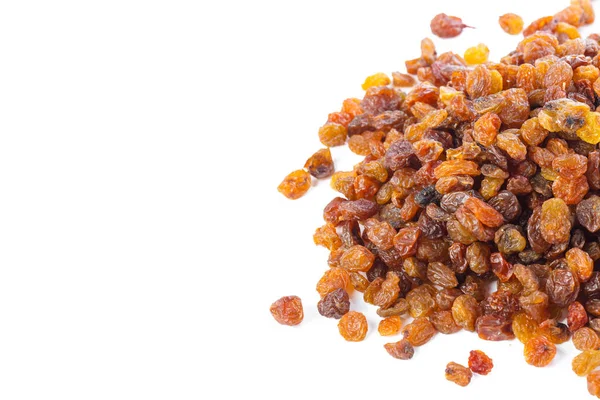 Dried Raisins White Background — Stock Photo, Image