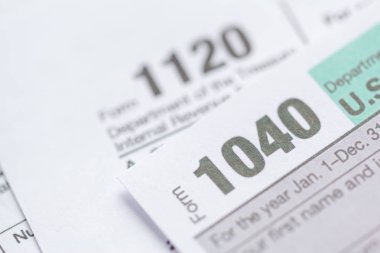 Vergi zamanı. Kavram görüntü.