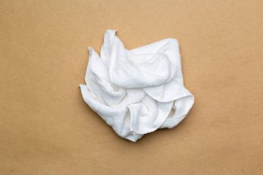 Spa havlu, üstten görünüm