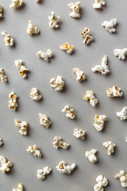 Taze patlamış mısır, gıda arka plan deseni