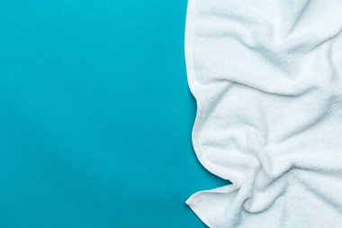 Spa havlu, üstten görünüm