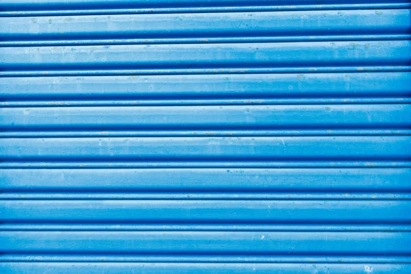 Blaue Holzwand Aus Brettern — Stockfoto