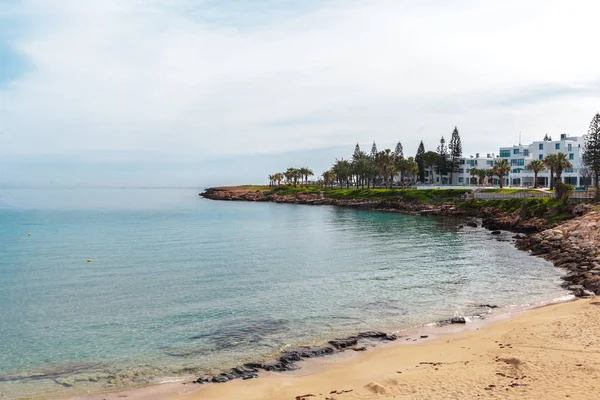 Playa Arena Soleada Naturaleza Viajes — Foto de Stock