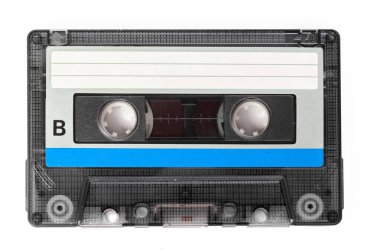 Beyaz arka plan üzerinde izole müzik ses bandı