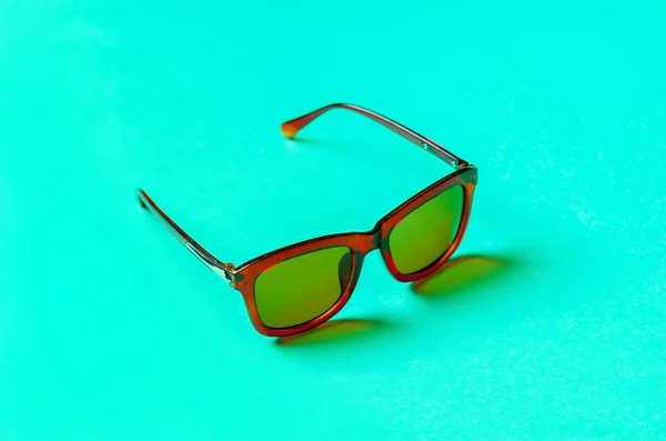 Modern Fashionable Sunglasses Close — Stock Photo, Image