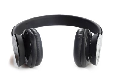 Kablosuz kulaklık siyah, yakın çekim