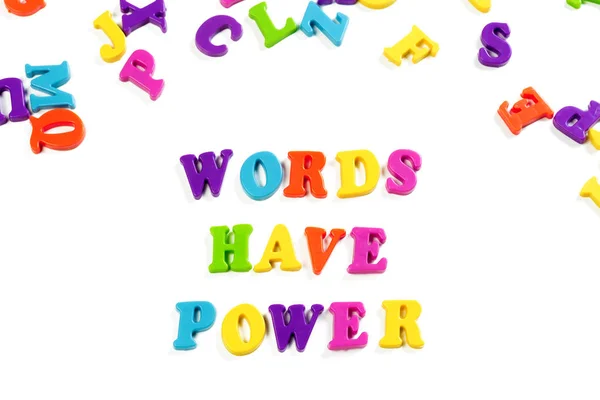 Kolorowe Zabawki Liter Alfabetu — Zdjęcie stockowe