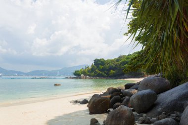 Deniz. Güzel tropik cennet.