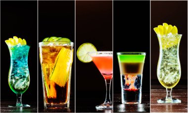 Taze parti kokteyl kolaj