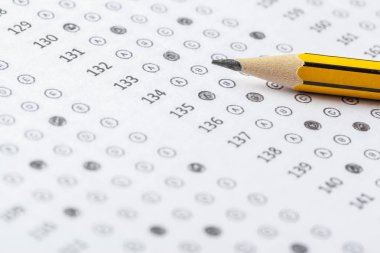 cevapları ile test puanı levha