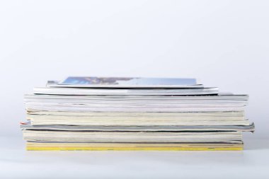 Dergi, arka plan üzerinde izole kapatmak 