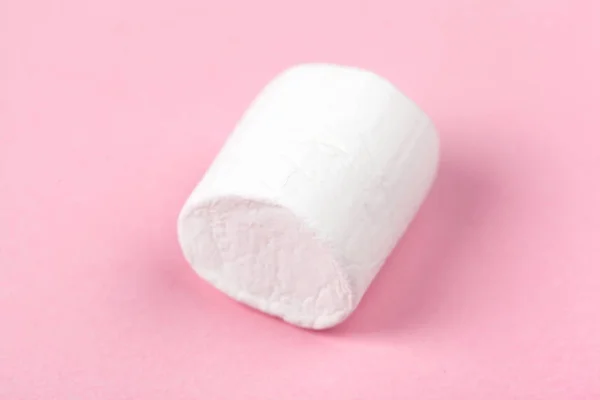 Myk Søt Hvit Marshmallows – stockfoto