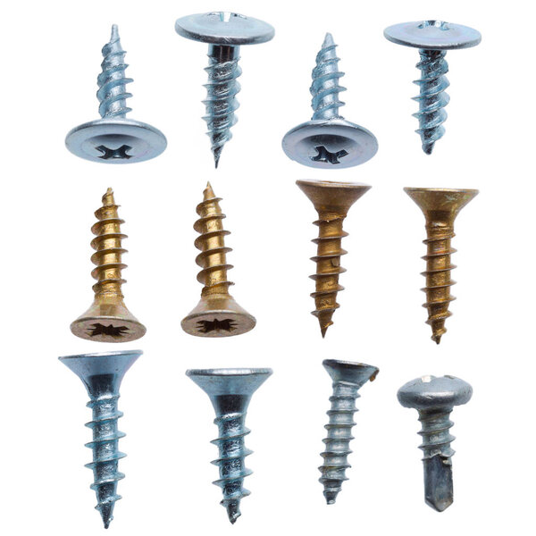 Рабочие инструменты изолированы на белом
