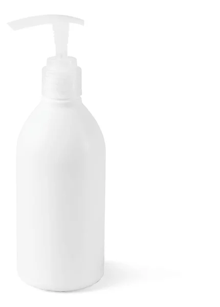 Plastikflasche Isoliert Auf Weißem Hintergrund — Stockfoto
