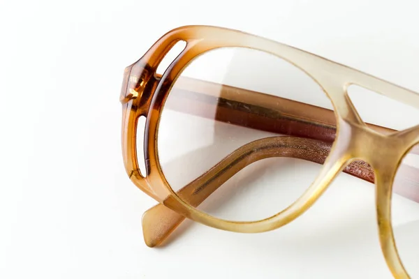 Brille Isoliert Auf Weiß — Stockfoto