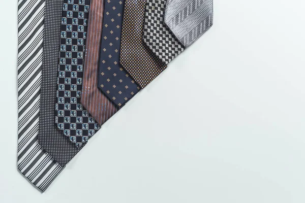 Krawatte Über Weißem Hintergrund — Stockfoto