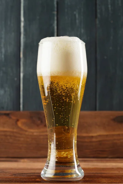 Bier Trinkkonzept Aus Nächster Nähe — Stockfoto
