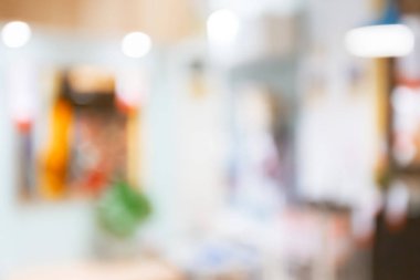 Parlak modern iç arka plan bulanık