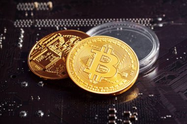 Bitcoin kripto para birimi kavramı