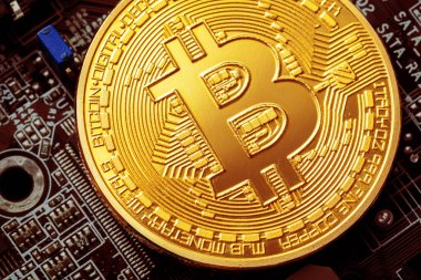 Bitcoin kripto para birimi kavramı