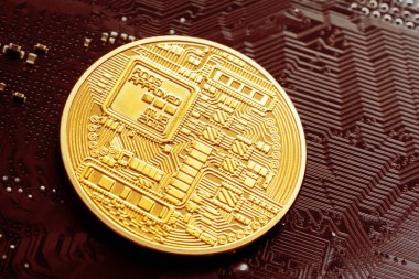 Bitcoin kripto para birimi kavramı